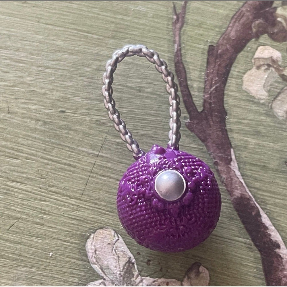 Ever After High Legacy Day Doll Raven Queen Purse Bag Replacement Purple Silver